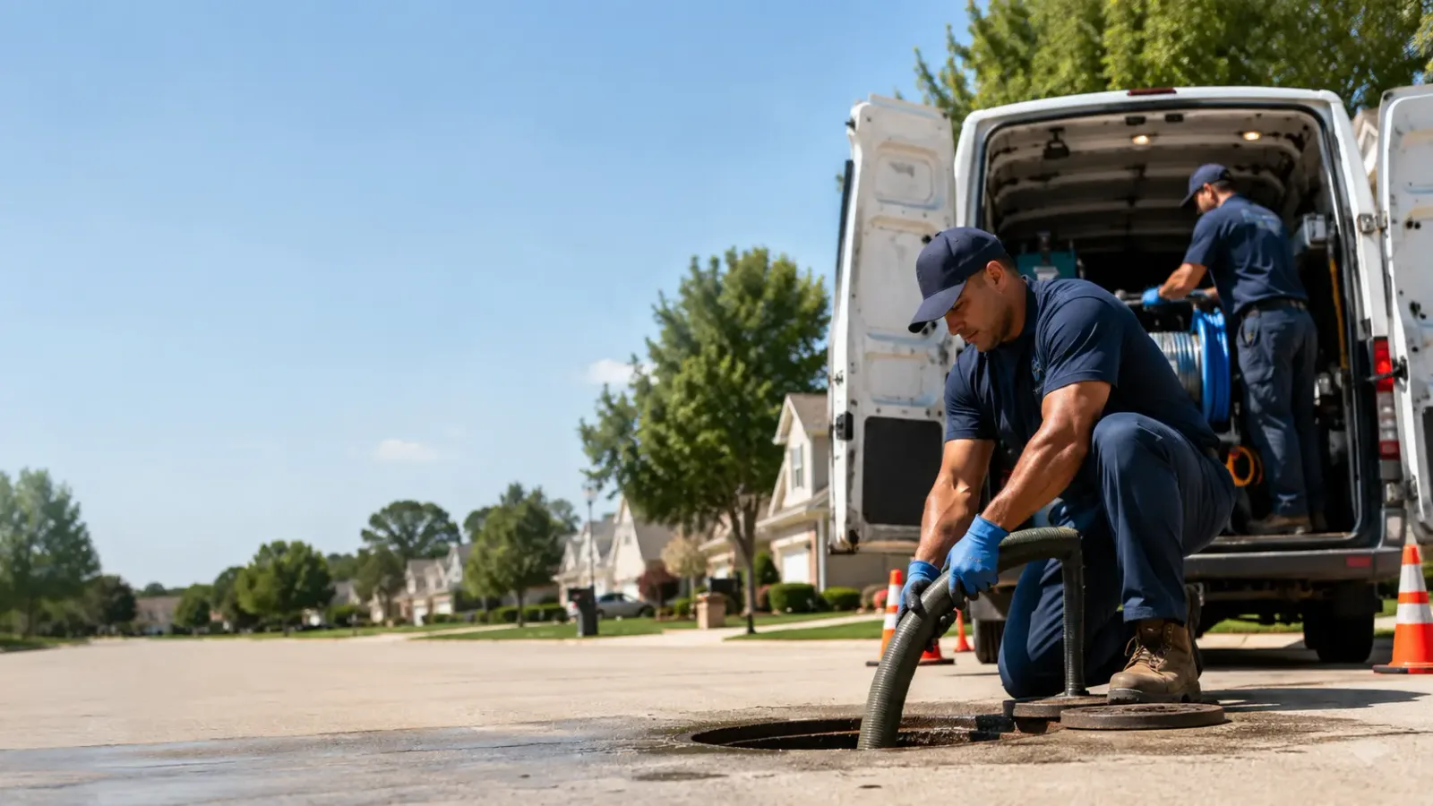 Sewer Backup Cleanup services in Jackson, MI